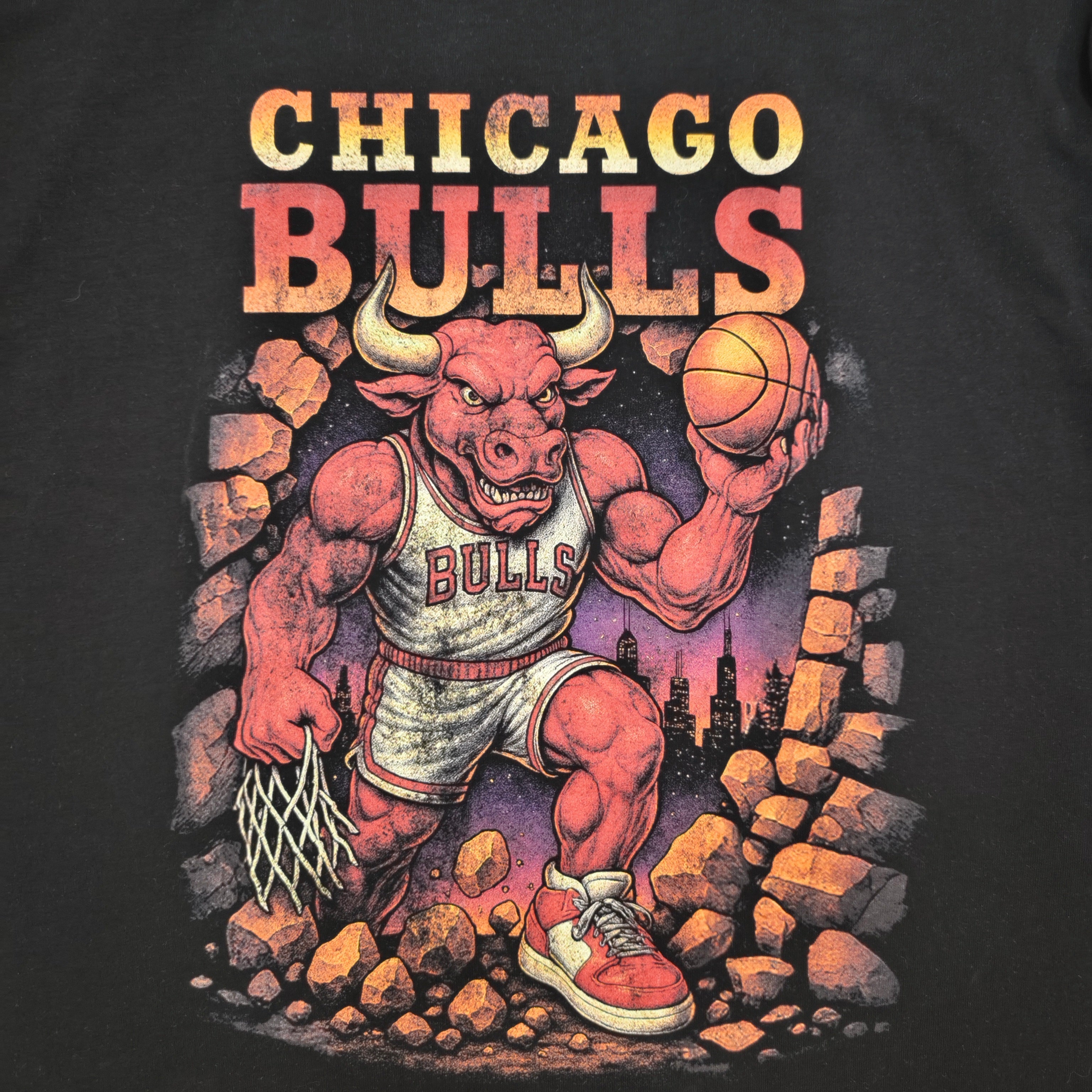 MEGALORE CHICAGO BULLS TEE