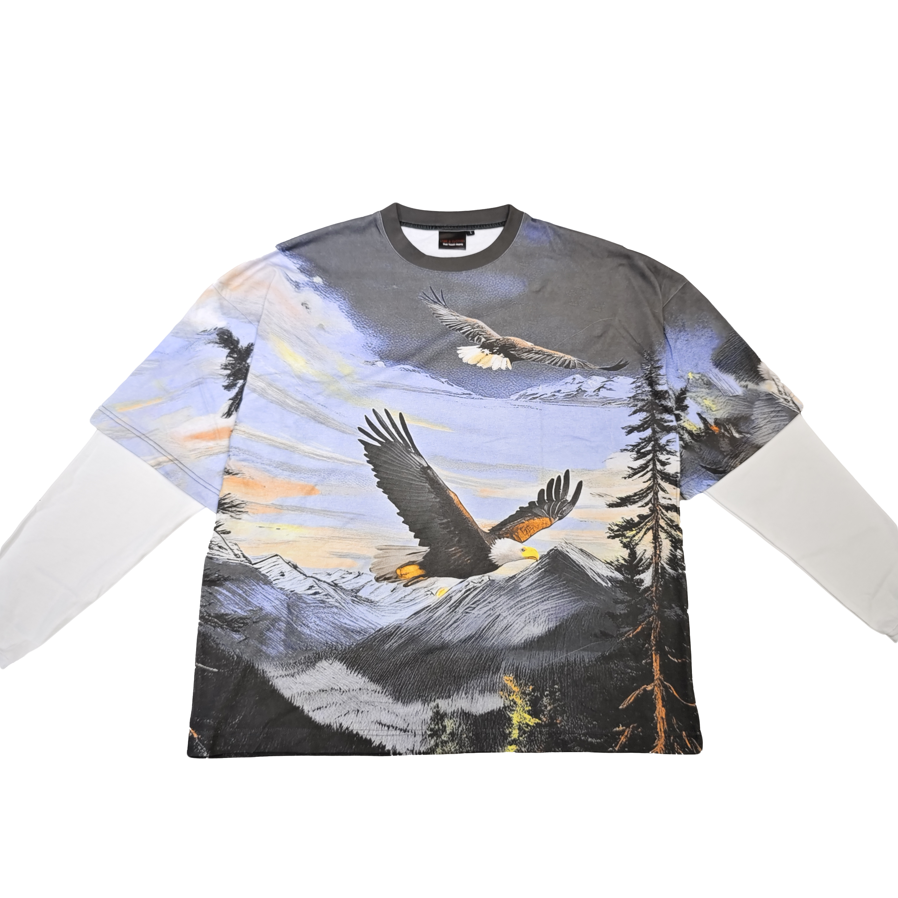 Megalore Eagle Long Sleeve T Shirt