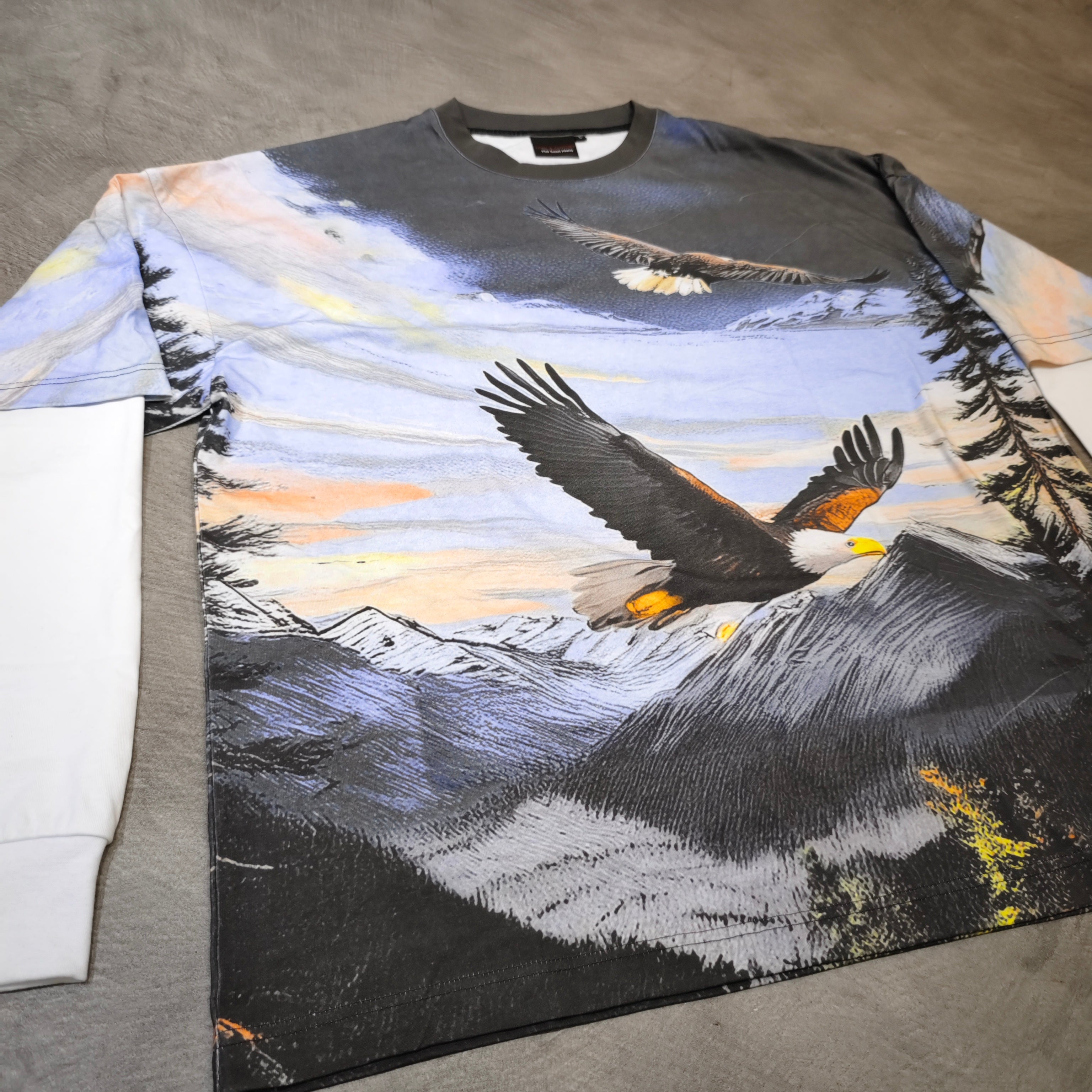 Megalore Eagle Long Sleeve T Shirt