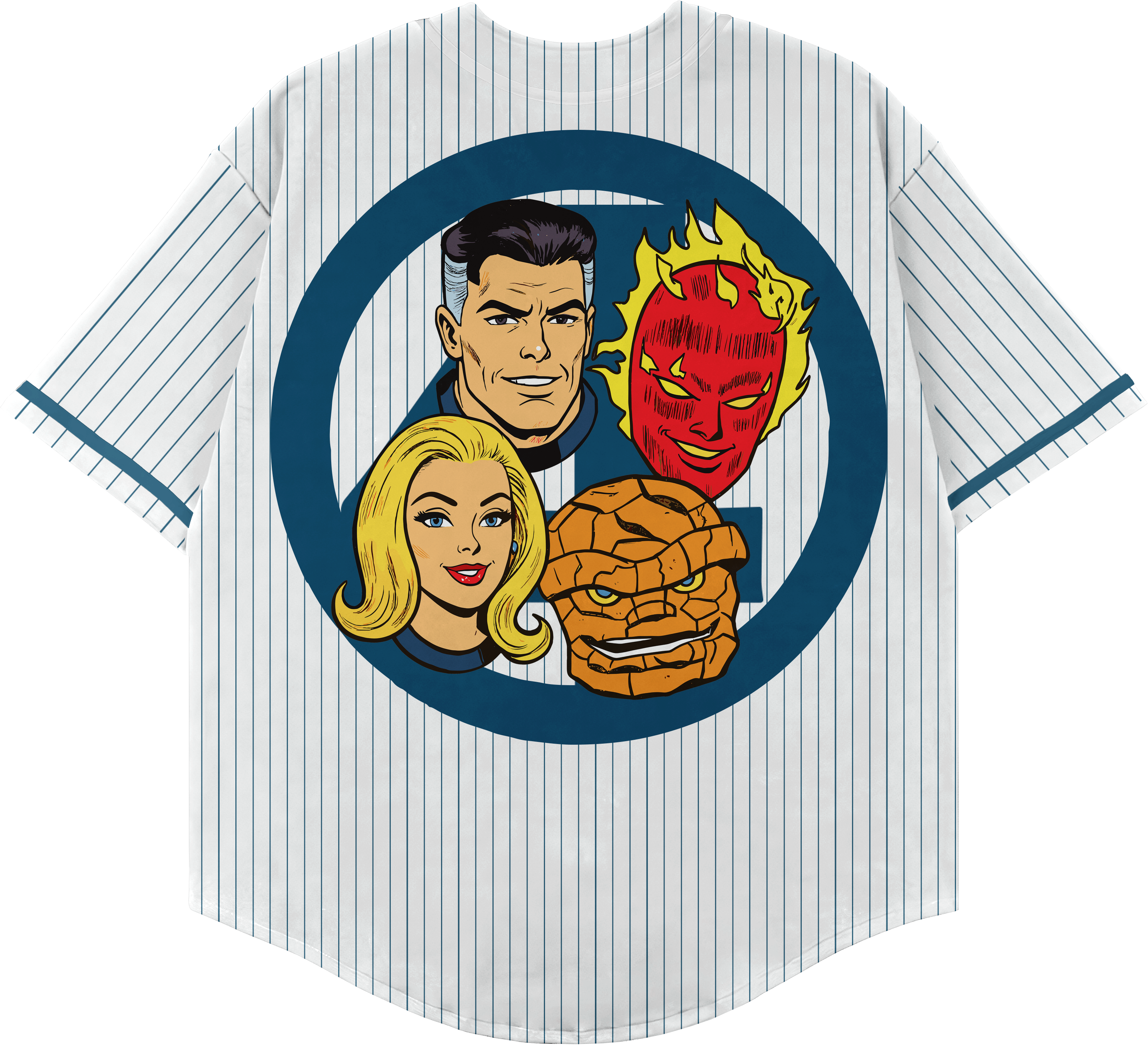 MEGALORE FANTASTIC FOUR BASEBALL JERSEY