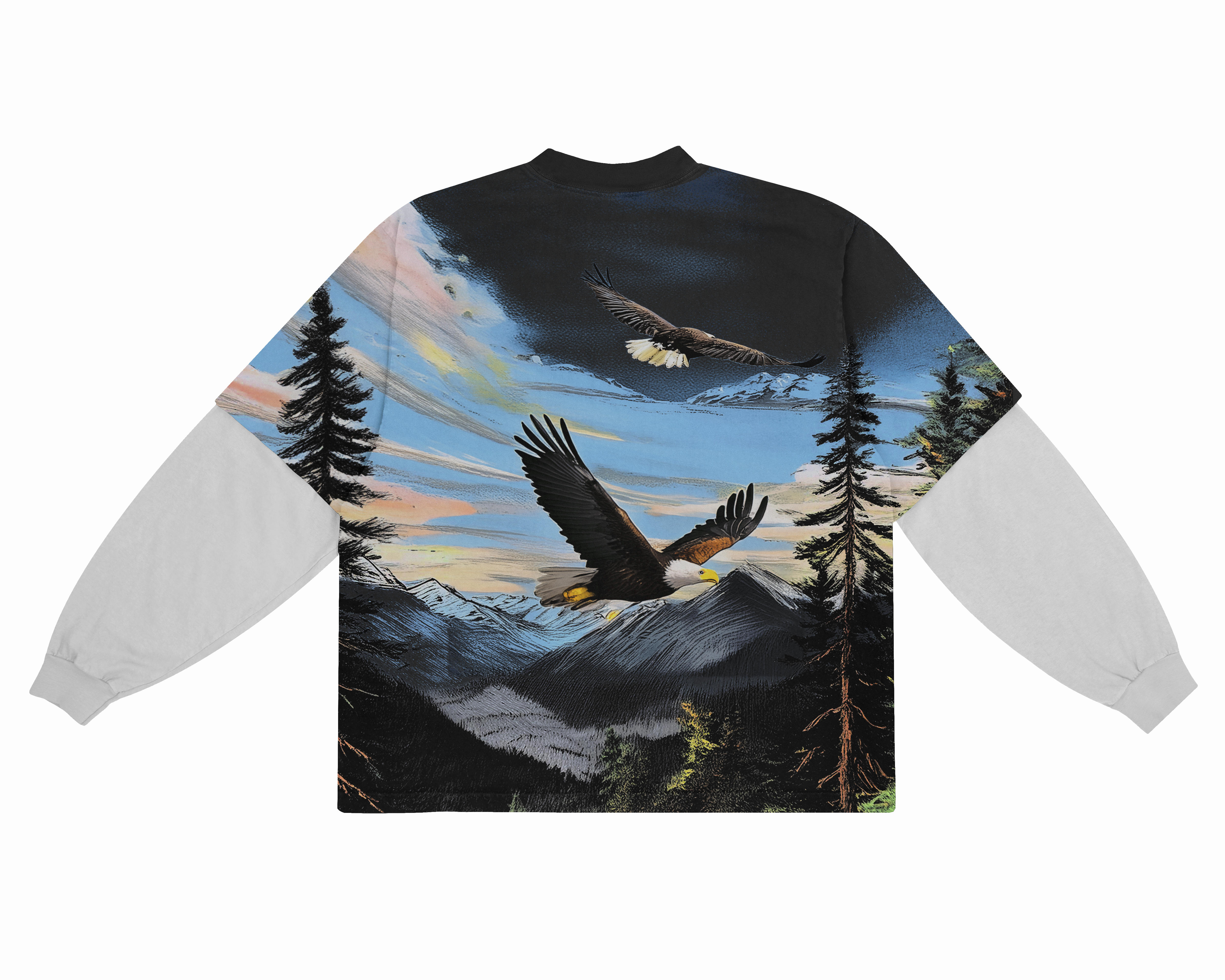 Megalore Eagle Long Sleeve T Shirt