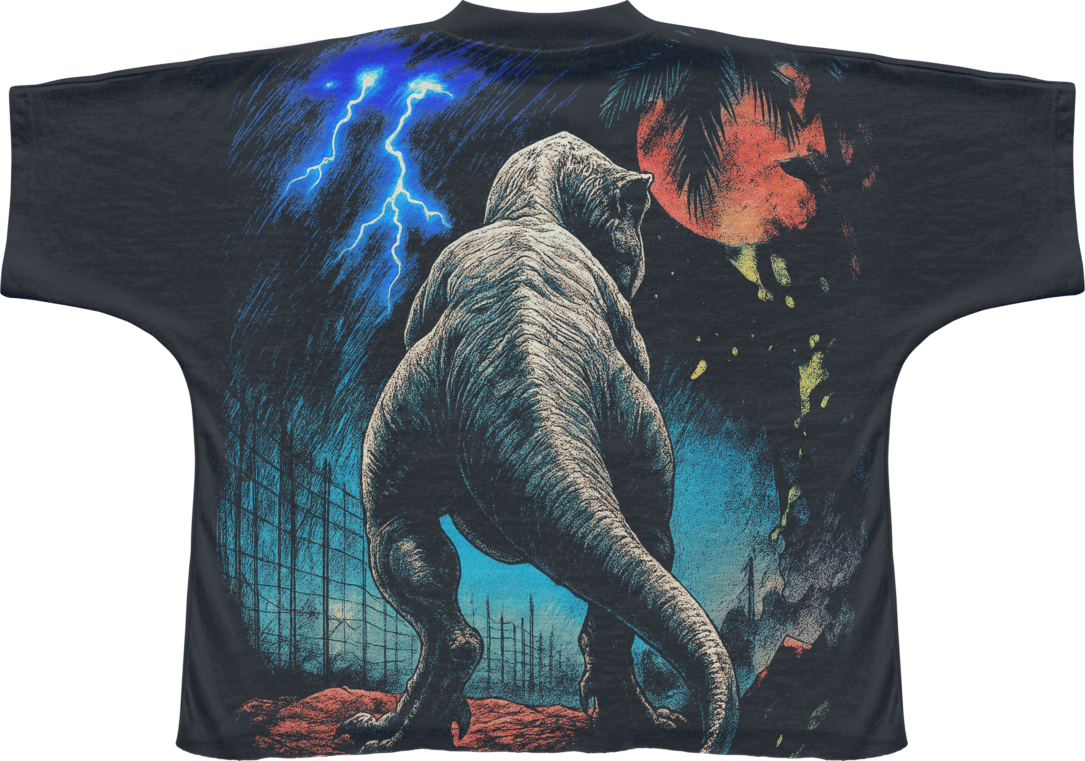 MEGALORE JURASSIC AOP TEE