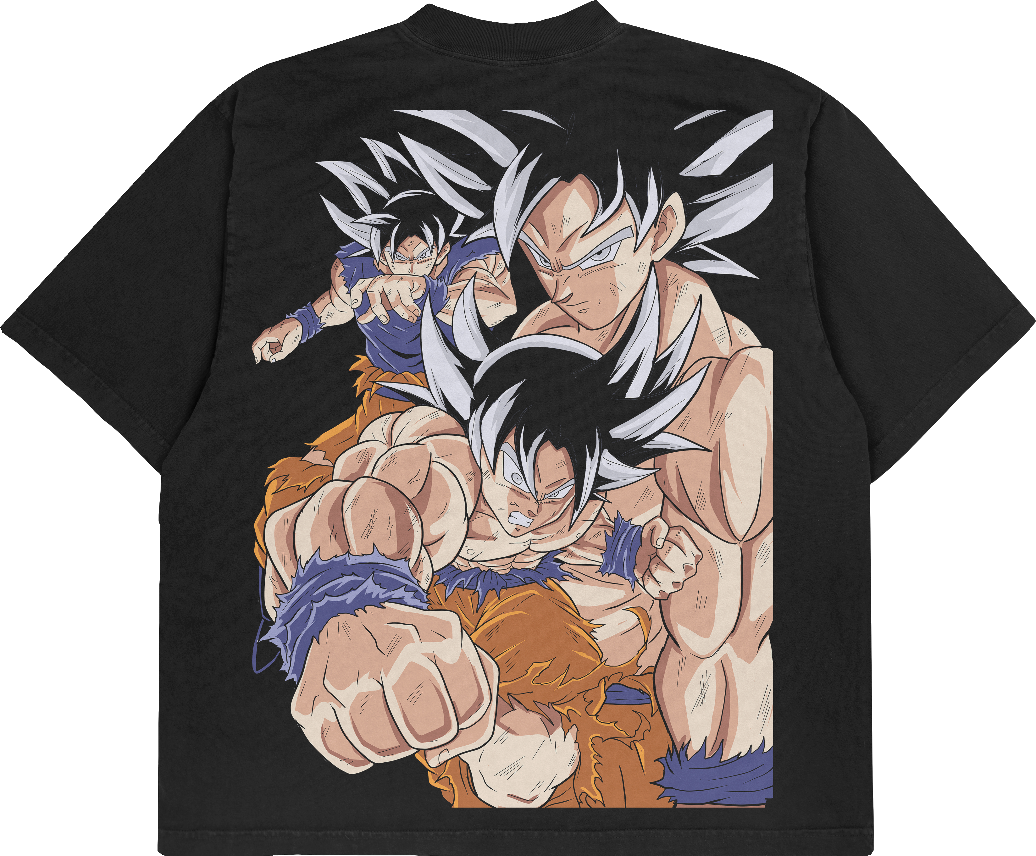 MEGALORE ULTRA INSTINCT GOKU T-SHIRT