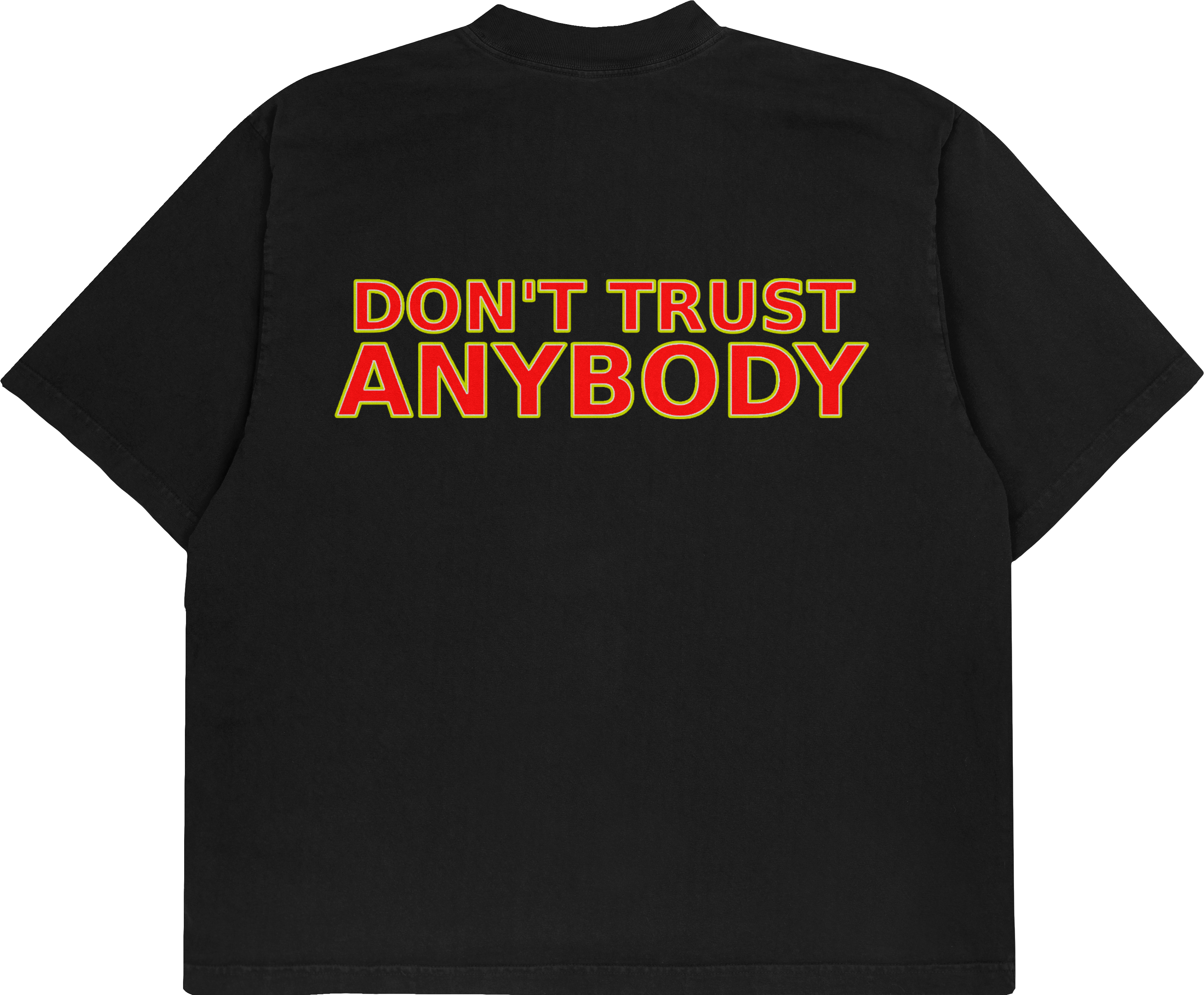 MEGALORE STONE COLD DON'T TRUST TEE