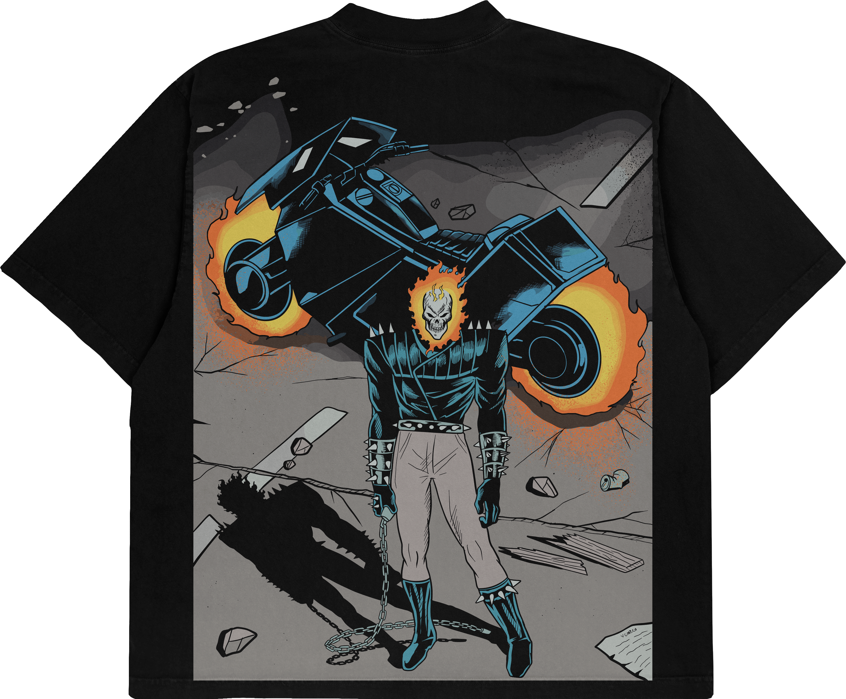 MEGALORE GHOST RIDER T-SHIRT